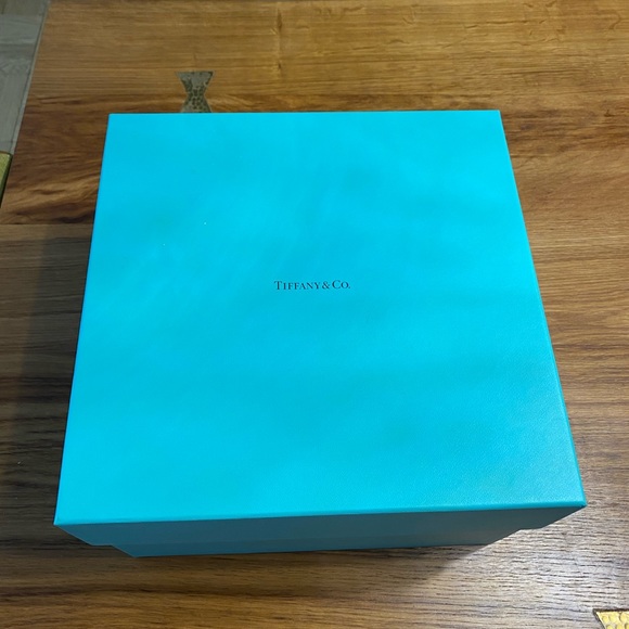 Tiffany & Co Elsa Peretti Open Heart Fork and Spoon Baby Set  NWOT Tiffany & Co set